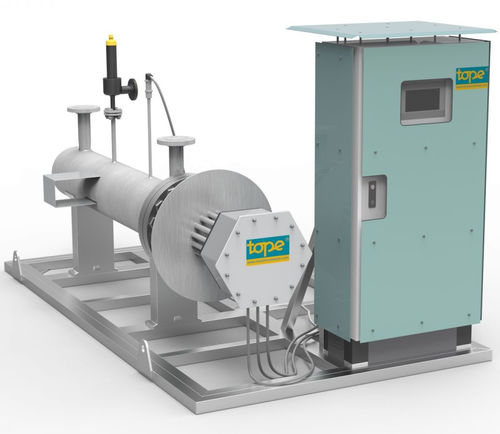 Scambiatore di calore su skid - Resistencias Tope S.A. - multitubo / gas/gas / liquido/gas
