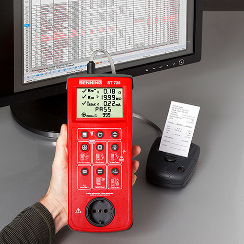 Tester antifurto - ST 725 - Benning - per elettrodomestici / portatile / automatico