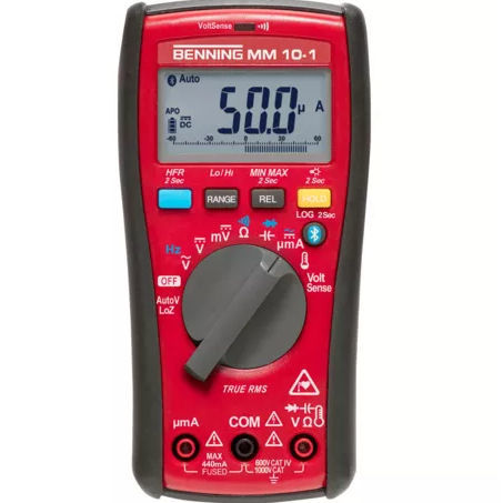 Multimetro digitale - MM 10-1 - Benning - portatile / 600 V / cat III