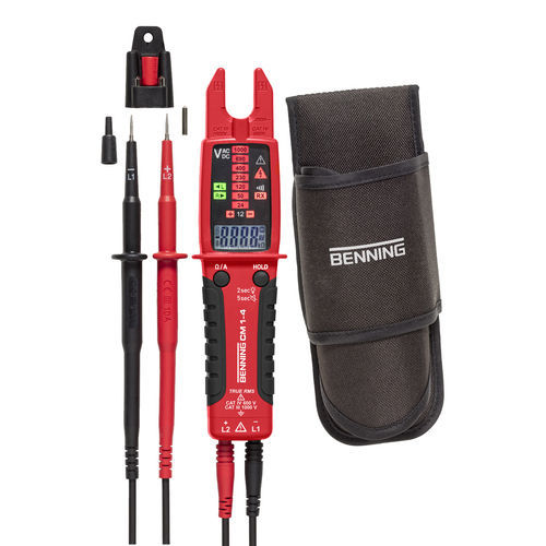 Pinza amperometrica AC/DC - CM 1-4 - Benning - portatile / di misura