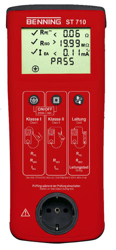 Tester antifurto - ST 710 - Benning - di corrente di fuga / per elettrodomestici / portatile