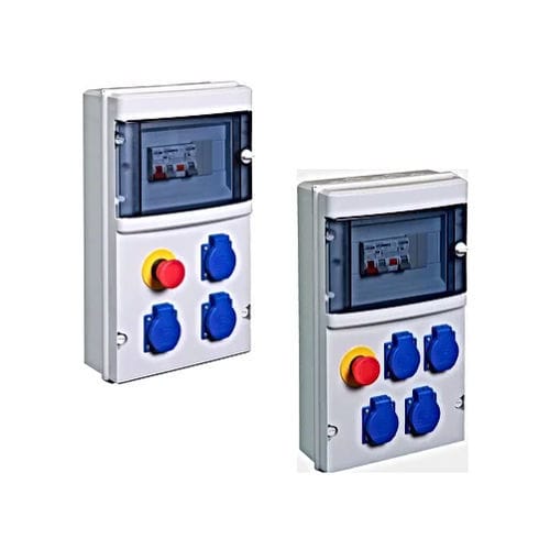 Scatola elettrica di distribuzione - DIGITAL ELECTRIC - attrezzata / a muro / in policarbonato
