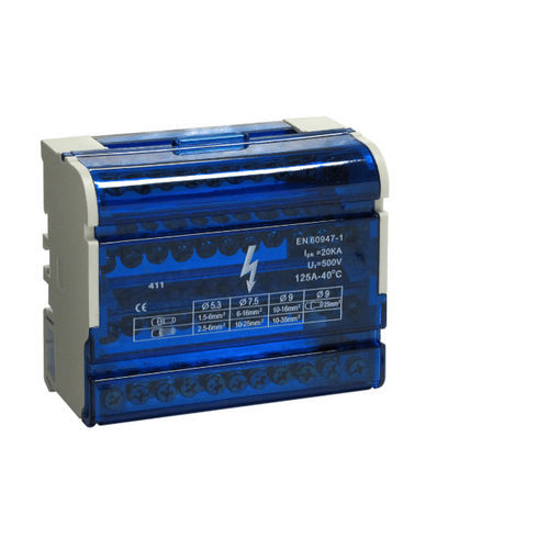 Ripartitore di potenza - 41522 - DIGITAL ELECTRIC - isolato / su guida DIN