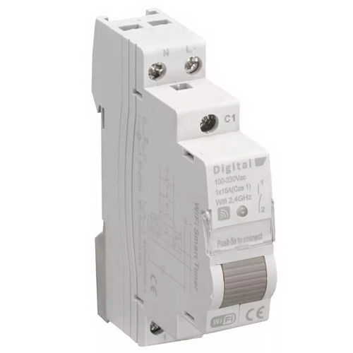 Interruttore unipolare - 04912 - DIGITAL ELECTRIC - da incasso / senza fili / compatto