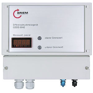 Apparecchio di misura di pressione - GBDS6042 - BRIEM Steuerungstechnik GmbH - digitale / capacitivo / a pressione differenziale