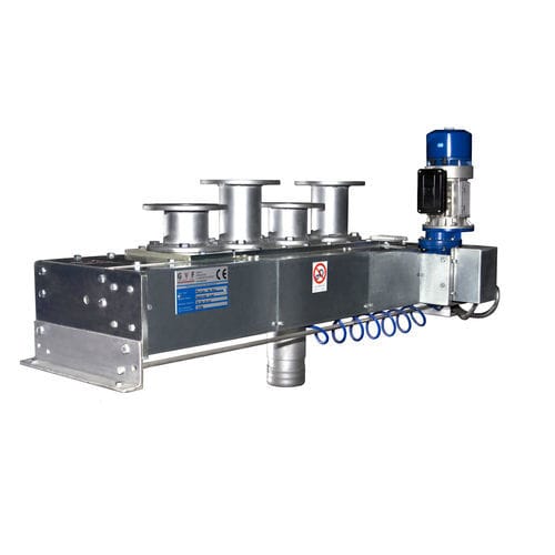 Valvola deviatrice multivia - DS series - GVF Impianti Srl - per trasporto pneumatico