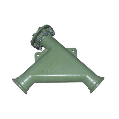 Raccordo resistente all'abrasione - CSQ - GVF Impianti Srl - pneumatico / con flangia / a Y