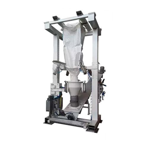 Svuota big-bag a vibrazione - GVF Impianti Srl - con dispositivo di sollevamento
