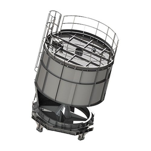 Sistema di scarico per polveri - GVF Impianti Srl - per materiali alla rinfusa