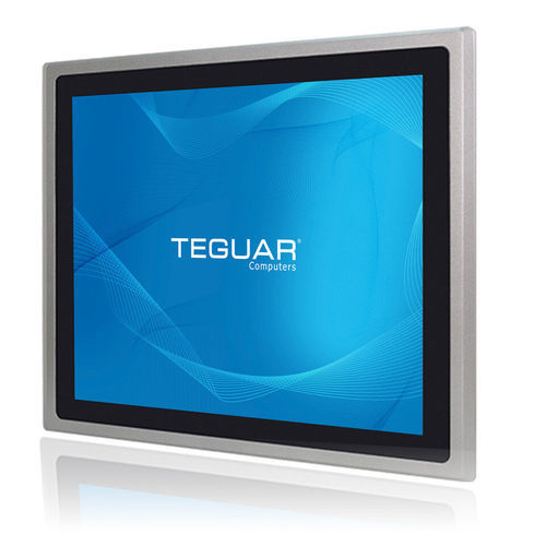 Panel PC con touchs creen capacitivo PCAP - TP-5645-19 - Teguar - con touch screen resistivo / 19" / 1280 x 1024