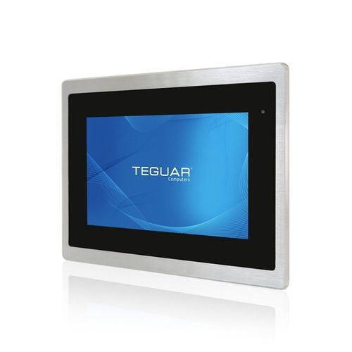 Panel PC con touchs creen capacitivo PCAP - TSP-4845-07 - Teguar - con touch screen resistivo / con touch screen multitouch / 7"