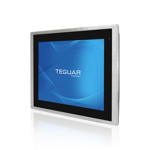 Panel PC di LCD - TSP-5045-12 - Teguar - con touchs creen capacitivo PCAP / con touch screen resistivo / 12.1"