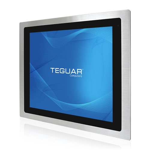 Panel PC di LCD - TSP-5045-17 - Teguar - con touchs creen capacitivo PCAP / con touch screen resistivo / 17"