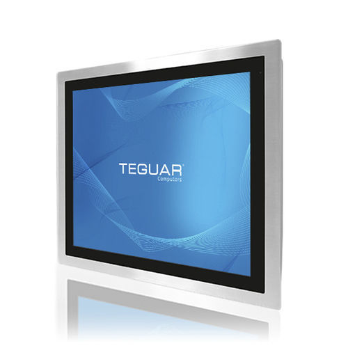 Panel PC di LCD - TSP-5645-19 - Teguar - con touchs creen capacitivo PCAP / con touch screen resistivo / 19"