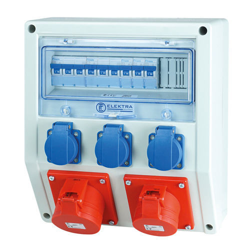 Scatola elettrica con presa di corrente - ESTK series - ELEKTRA TAILFINGEN Schaltgeräte GmbH & Co. KG - di distribuzione / attrezzata / a muro