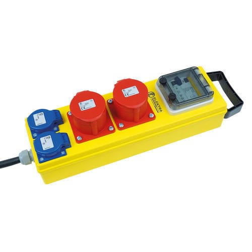 Multipresa CEE - SLK series - ELEKTRA TAILFINGEN Schaltgeräte GmbH & Co. KG - con interruttore automatico integrato / trifase / monofase