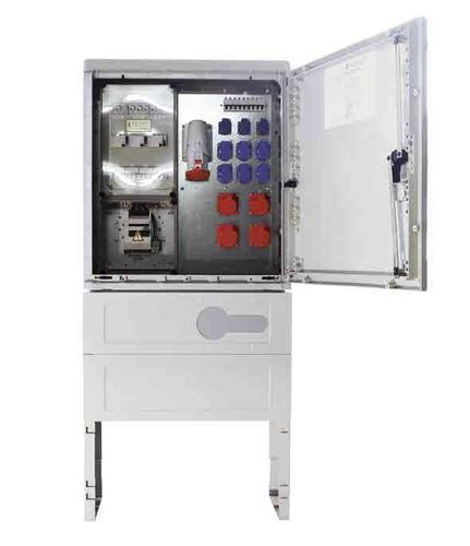 Unità di distribuzione di alimentazione IP44 - ELEKTRA TAILFINGEN Schaltgeräte GmbH & Co. KG - per campeggi e marine