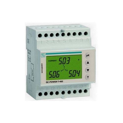 Contatore di energia elettrica trifase - QC-POWER-T-485 - qeed - su guida DIN / RS-485 / con display LCD