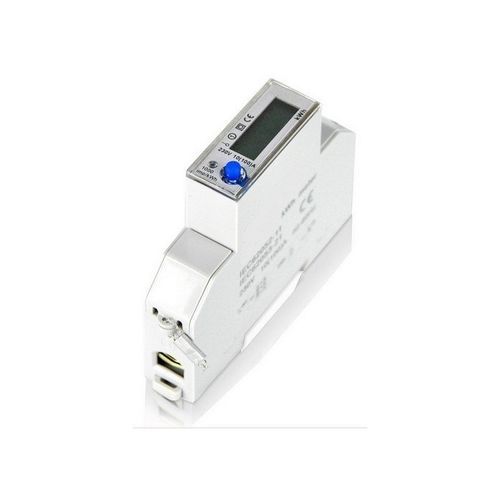Contatore di energia elettrica monofase - QC-PM-485 - qeed - su guida DIN / RS-485 / Modbus