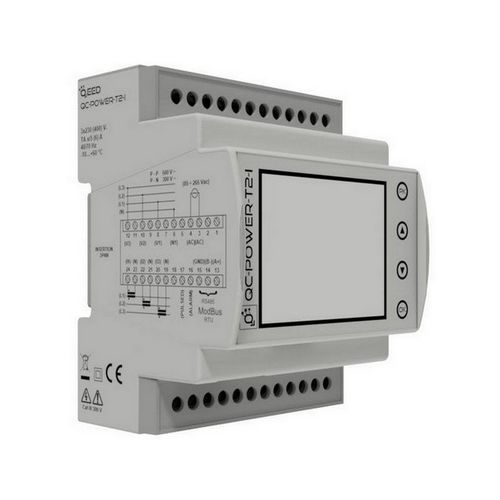 Contatore di energia elettrica trifase - QC-POWER-T2-I - qeed - 50 Hz / RS-485 / Modbus