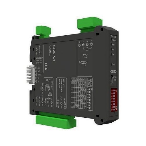 Convertitore isolatore di segnale su guida DIN - QA-VI - qeed - a isolamento galvanico / RS485