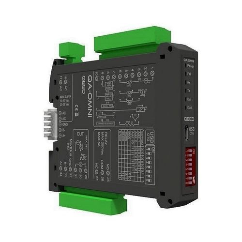 Convertitore di segnale analogico - QA-OMNI - qeed - universale / digitale / su guida DIN