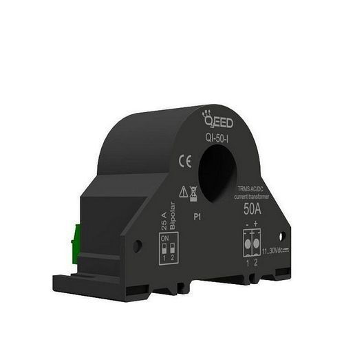 Trasformatore di corrente - QI-50-I - qeed - su guida DIN / AC / ad effetto Hall