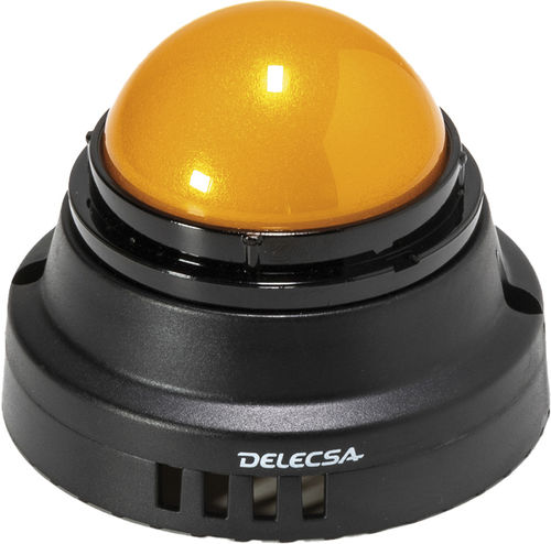 Indicatore luminoso lampeggiante - D-426ZB - DELECSA - permanente / LED / per montaggio in superficie
