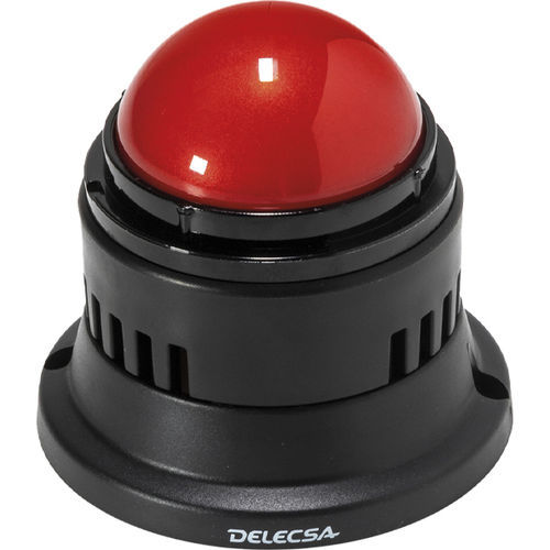 Indicatore luminoso lampeggiante - D-424ZM - DELECSA - permanente / LED / per montaggio in superficie