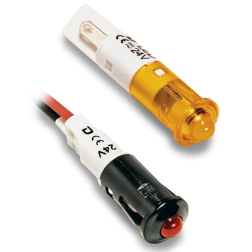 Indicatore luminoso permanente - D-2204 - DELECSA - LED / montato su pannello / IP54