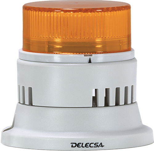 Indicatore luminoso lampeggiante - D-502PZM - DELECSA - permanente / LED / per montaggio in superficie
