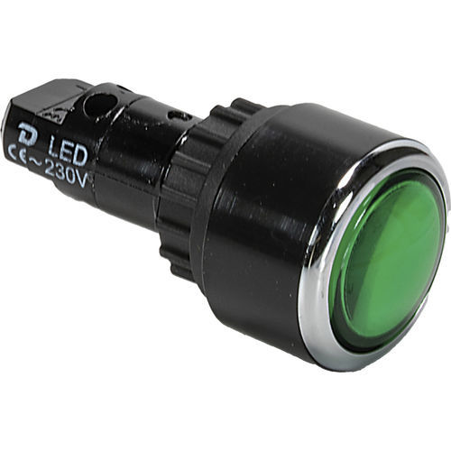 Indicatore luminoso lampeggiante - D-313 - DELECSA - permanente / LED / montato su pannello
