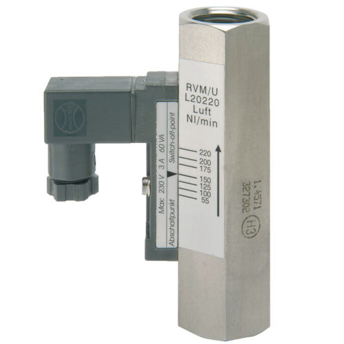Misuratore di portata ad area variabile - RVM/U-L2 series - Meister Strömungstechnik GmbH - volumetrico / per gas / in linea