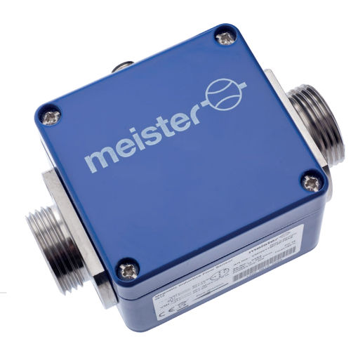 Sensore di portata magnetoinduttivo - DMIK - Meister Strömungstechnik GmbH - volumetrico / per liquido / compatto