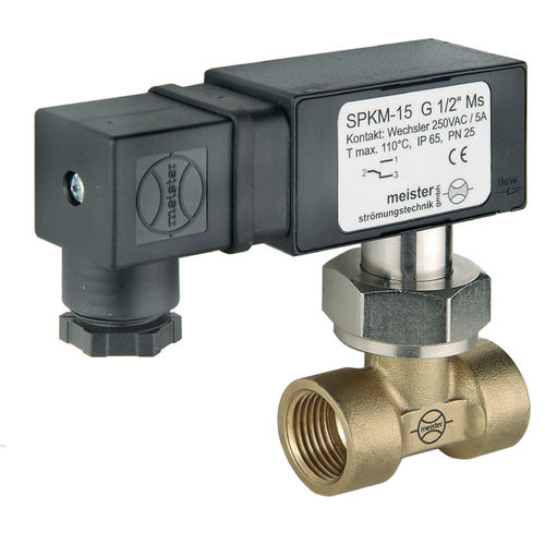 Flussostato magnetico - SPKM - Meister Strömungstechnik GmbH - a paletta / per liquidi / in linea