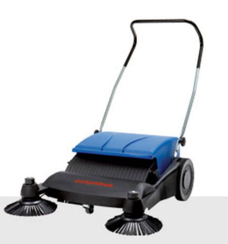 Spazzatrice uomo a terra - K80|40 - columbus - manuale / per rifiuti / con due spazzole