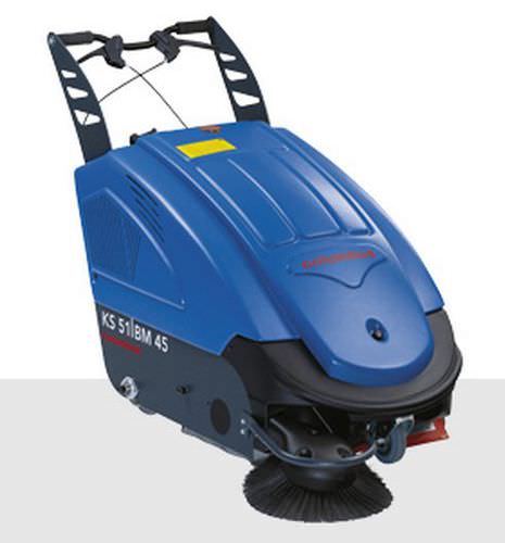 Spazzatrice uomo a terra - KS 71|BM 60 - columbus - a batteria / da interno / per rifiuti