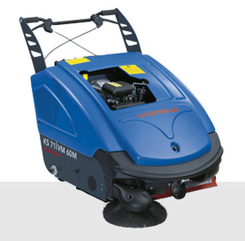 Spazzatrice aspirante uomo a terra - KS 71|VM 60 M - columbus - a benzina / compatta