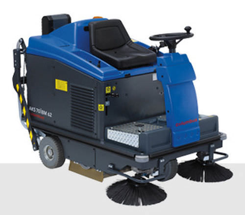 Spazzatrice uomo a bordo - AKS 70|BM 62 - columbus - a batteria / da esterno / da interno