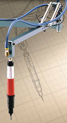 Avvitatore pneumatico modello dritto - VPA Ergonomic - Visumatic Industrial Products - a controllo di coppia
