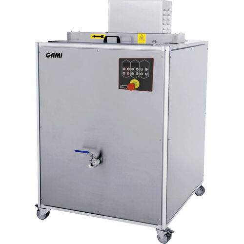 Serbatoio di stoccaggio - TS120 - GAMI s.r.l. - di scioglimento di cioccolato / in metallo / verticale