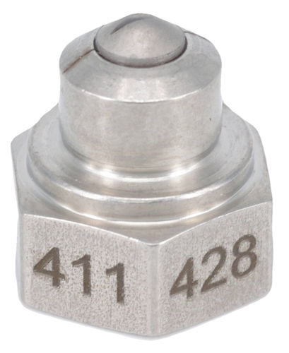 Ugello di vernice - 63-586 - EXITFLEX - in carburo di tungsteno / 120° / 90°