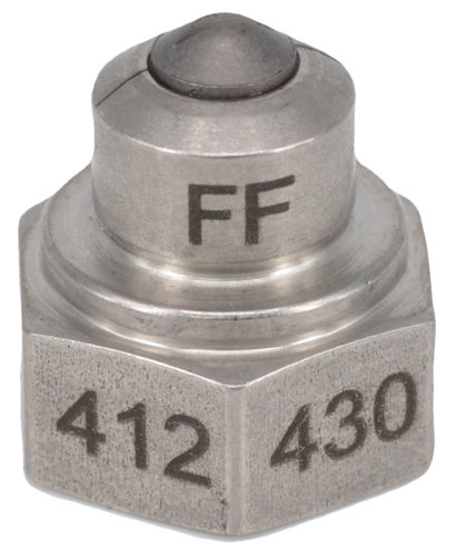 Ugello per verniciatura - 63-587 - EXITFLEX - a getto piatto / in carburo di tungsteno / industriale