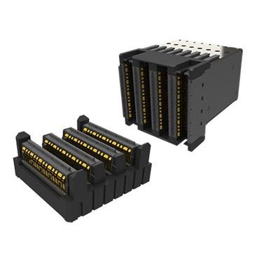 Connettore di alimentazione elettrica - EXAMAX2® - FCI - mezzanino / per backplane / ad uso industriale