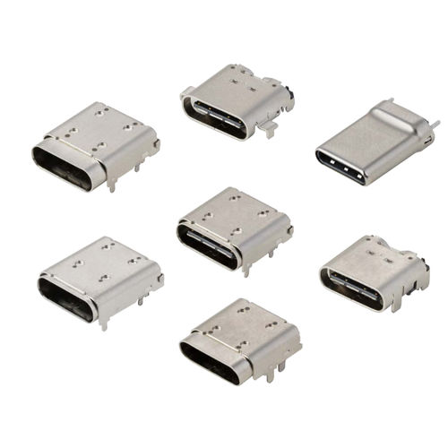 Connettore di dati - Type C series - FCI - USB / quadrato / push-pull