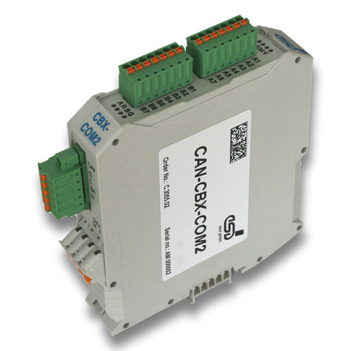 Modulo di interfaccia RS-485 - CAN-CBX-COM2 - esd electronics gmbh - CAN Bus / CANopen / RS-232