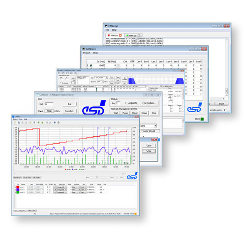 Software di analisi - CAN Tools - esd electronics gmbh - di sviluppo / per rete CAN / Windows