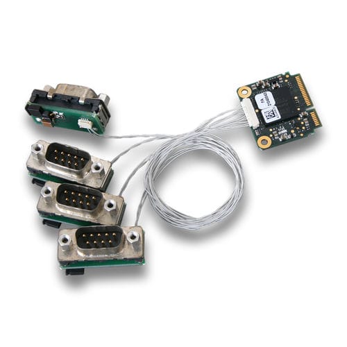Scheda di interfaccia Mini PCI Express - CAN-PCIeMiniHS/402 - esd electronics gmbh - half size / CAN FD / industriale