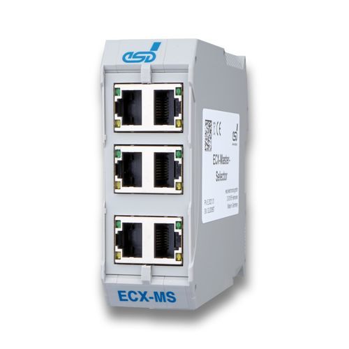 Selettore di rete industriale - ECX-Master-Selector - esd electronics gmbh - master / per montaggio su guida DIN / EtherCAT