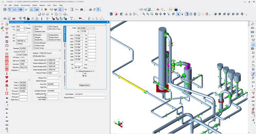 Software di analisi - CAESAR II® - Hexagon PPM - di analisi dinamica / di creazione / CAD